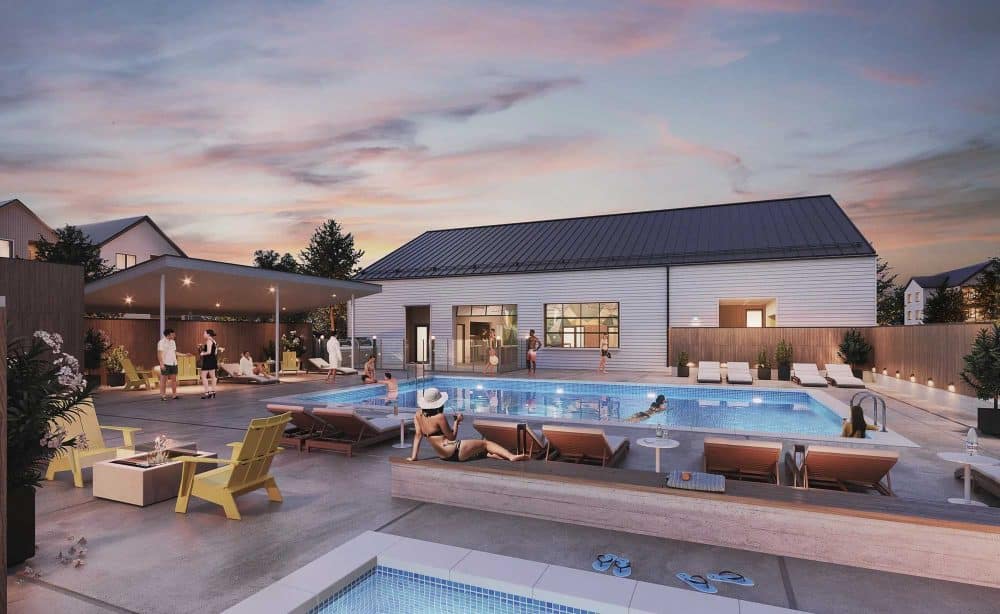 Rendering of the pool at Aurora Apartment Homes -Apartments Great Falls MT (1)